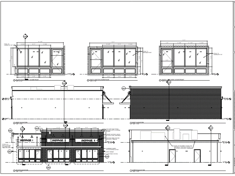 Dyson Plaza Facade Elevation Image