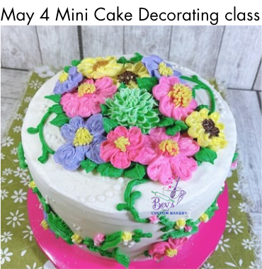 5-4- Mini Cake Class